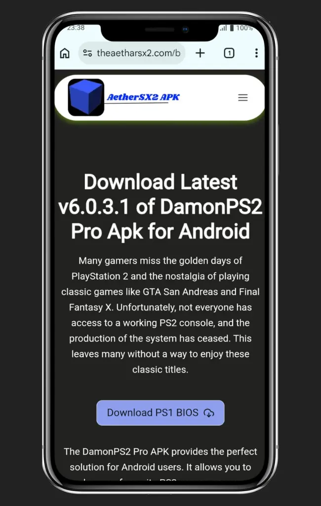Download Latest v6.0.3.1 of DamonPS2 Pro Apk for Android 1 DamonPS2 Pro Apk